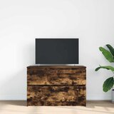 TV ormarić dimljeni hrast 80x35x54 cm konstruirano drvo | shoptok.hr