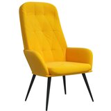  Stolica za opuštanje boja senfa baršunasta | shoptok.hr