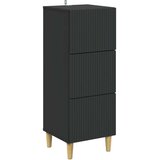  Ormar s ladicama Crna 33 x 34 5 x 90 cm Konstruirano drvo - Crna | shoptok.hr