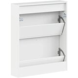 Ormar za cipele na zidu ALKMAAR 71 x 17 x 86 cm - Bijela visokog sjaja | shoptok.hr