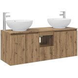  Set ormarića za kupaonicu 3 kom. Hrast artisan | shoptok.hr