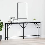  Konzolna stolica Crni hrast 180 x 23 x 75 cm | shoptok.hr