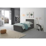 P & B POSTELJA Z VZMETNICO 100 cm x 200 cm , les, tekstil siva | Shoptok.si