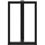  Noge za barski stol T-oblika 2 kom Crne 60x35x(90-91) cm Čelik | shoptok.hr