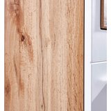 Hom`in KOMODA, bela, barve hrasta | Shoptok.si