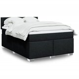 Maison Chic Box spring postelja - Vzmetna postelja z vzmetnico črna 140x200 cm blago SL24344, (21879348) | Shoptok.si
