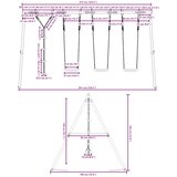 Vanjski set ljuljačke i kolutova | shoptok.hr
