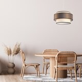 Visilica na sajli GRACE 1xE27/60W/230V prečnik 40 cm krem/braon | Eponuda.com