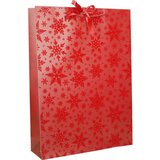  Vrečka darilna jumbo 33x10x45cm xmas rdeča PROMOCIJA | Shoptok.si