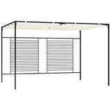 vidaXL Paviljon z zložljivo streho 3x4x2,3 m krem 180 g/m&sup2; cene