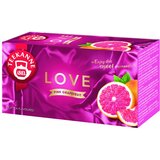 Teekanne world of fruits voćni čaj love pink grapefruit, 20 kesica