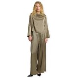 Selected Hlače W Selene Wide Trousers - Vetiver Zelena Cene