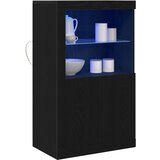  LED komoda Crni hrast 60,5 x 37 x 100 cm Konstruirano drvo | shoptok.hr