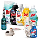 Duel Set kućne hemije+ Mini pegla za putovanja, 8 proizvoda Cene