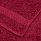 vidaXL Ručnici za kupanje 2 kom bordo 100x150 cm 360 gsm 100% pamuk | shoptok.hr