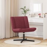  Vrtljiv stol Vinorodna rdeča 63 x 75 x 76 cm blago, (5000288946) | Shoptok.si