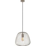  Luster na sajli OVELLA 1xE27/15W/230V, prečnik 36 cm, siva | Eponuda.com