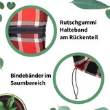 XXXL Sedežna Blazina Bregenz, 4-Delni Set, Siva | Shoptok.si