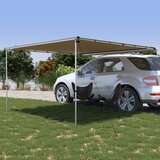 Tenda za kamp-prikolicu i karavan 3 x 3 x 2,15 m bež | shoptok.hr