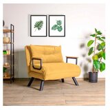 Atelier Del Sofa Sando Sofa na razvlačenje za jednu osobu, senf | Eponuda.ba