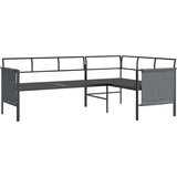  Kutna vrtna sofa antracit od čelika i tekstilena | shoptok.hr