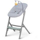 Kinderkraft hranilica LIVY maslinasto zelena + njihaljka CALMEE, siva | shoptok.hr