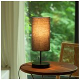 Aigostar Stona lampa sa USB portom 1xE27/40W/230V crna | Eponuda.com