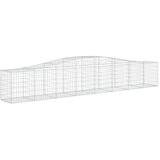  Lučne gabionske košare 3 kom 400x50x60/80 cm pocinčano željezo | shoptok.hr