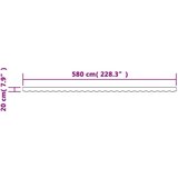  Zamjenska tkanina za rub tende bordo prugasta 6 m | shoptok.hr