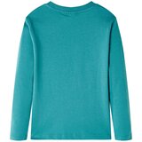  Dječja majica dugih rukava tamna boja vode 116 | shoptok.hr