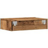 vidaXL 2-dijelni TV ormarić s LED svjetlima staro drvo 60x35x15,5 cm | shoptok.hr