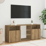 TV ormarić LED boja hrasta 120x30x50 cm konstruirano drvo | Eponuda.ba