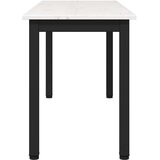  Klupa Bijelo 110 x 35 x 45 cm Čvrsto borovo drvo | Eponuda.com