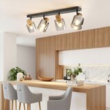  Brilagi - Spot svetiljka HYGGE 4xE14/15W/230V crna/zadimljena | Eponuda.com