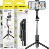 Awei SELFIE STICK X49 ČRN MONOPOD STATIV ZA TELEFON, (22007569) | Shoptok.si