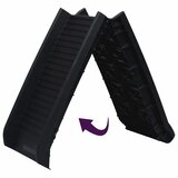  Sklopiva rampa za pse crna 155,5 x 40 x 15,5 cm | Eponuda.ba