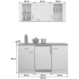 Flex-Well Majhna Kuhinja Z Aparati Nano, Barva Bukve | Shoptok.si