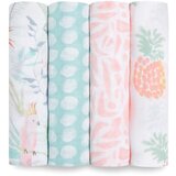  Aden+anais® essentials 4 dijelni komplet pelena za povijanje 112x112 tropicalia | shoptok.hr