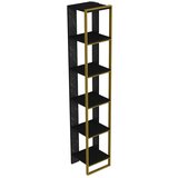 Kalune Design Crna biblioteka 32x178,5 cm Polka – Cijene