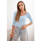 Kesi Shirt round neckline blue | shoptok.hr