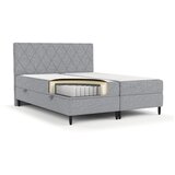 Maison de Rêve Sivi boxspring krevet s prostorom za odlaganje 180x200 cm Gwen – | shoptok.hr