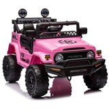  Licencirani avto na akumulator Toyota FJ White 4x4 - roza | Shoptok.si
