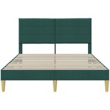 Krevetna konstrukcija Tamnozelena 120 x 190 cm Tkanina | shoptok.hr