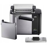 Braun Toastnik HT5015BK 1000W 2 rezini, (5000545315) Cene