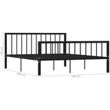  Okvir za krevet crni metalni 160 x 200 cm | Eponuda.ba