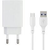 Konfulon joko JK77 kućni punjač sa usb-c kablom 2.4A, beli | ePonuda.com