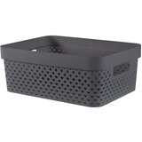 Curver Tamno siva plastična kutija za pohranu 36x27x14 cm Pure – | shoptok.hr