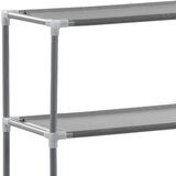  Stalak za pohranu iznad perilice 3 razine srebrni 69x28x169 cm | shoptok.hr
