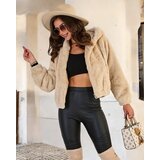 Resti Beige women's imitation fur jacket | Eponuda.ba