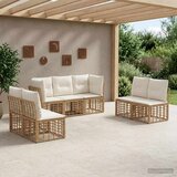  Set vanjskih sofa Prirodna Poliester | shoptok.hr